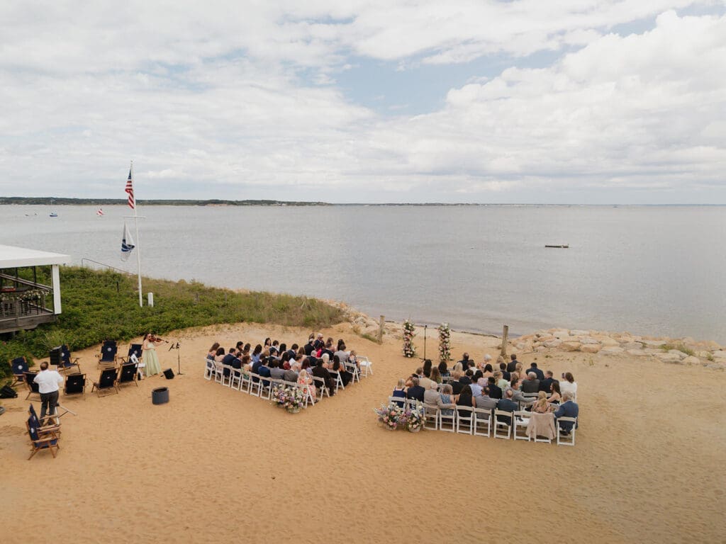 Wellfleet wedding photographer's view of the Chequessett Club
